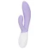 LELO INA Twist - leistungsstarker G-Punkt-Vibrator mit Klitorisstimulator (lila)