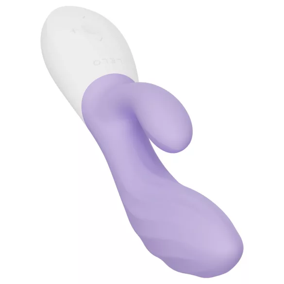 LELO INA Twist - leistungsstarker G-Punkt-Vibrator mit Klitorisstimulator (lila)