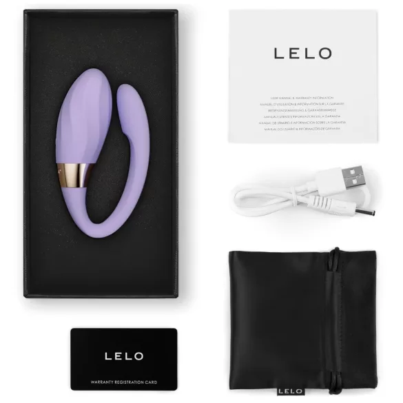 LELO Tiani Twist - intelligenter Paarvibrator (lila)