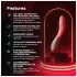 LELO Mona Spectra - intelligenter G-Punkt-Vibrator mit LED-Licht (weiß)