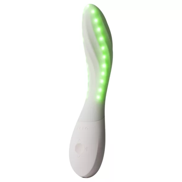 LELO Mona Spectra - intelligenter G-Punkt-Vibrator mit LED-Licht (weiß)
