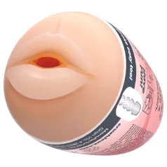 Crushious Ezy Egg Mouth - Masturbator-Ei (hautfarben)