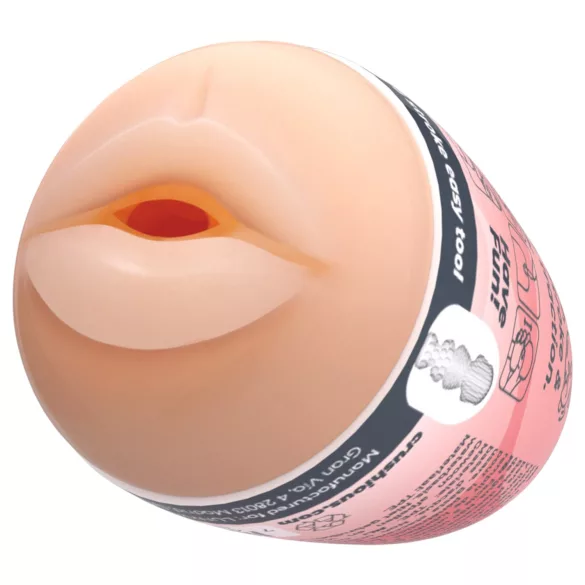 Crushious Ezy Egg Mouth - Masturbator-Ei (hautfarben)
