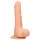 RealRock Dong 7 - Lebensechter Dildo mit Hoden (17cm) - Natur