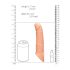 RealRock Penis-Hülle 21cm - natürlich