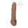 RealRock Penishülle 21cm - Dunkelnatur