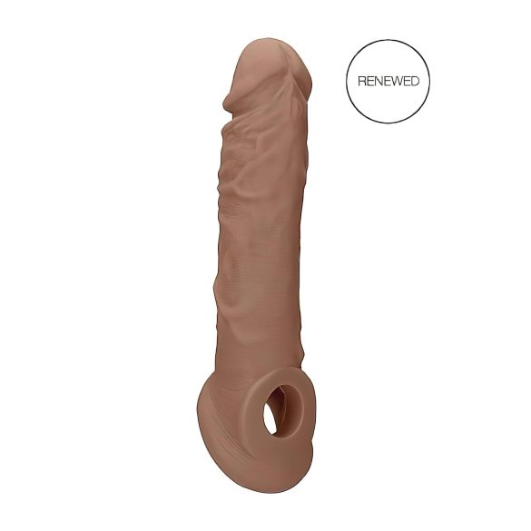 RealRock Penishülle 21cm - Dunkelnatur