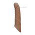 RealRock Penishülle 21cm - Dunkelnatur