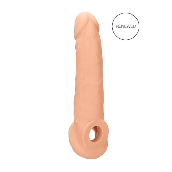 RealRock Penis Hülle 9 - Penishülle (21,5 cm) - Natur