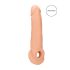 RealRock Penis Hülle 9 - Penishülle (21,5 cm) - Natur