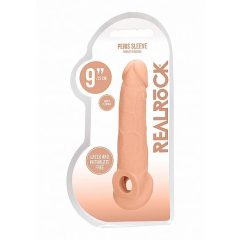   RealRock Penis Hülle 9 - Penisschutzhülle (21,5cm) - Naturfarben