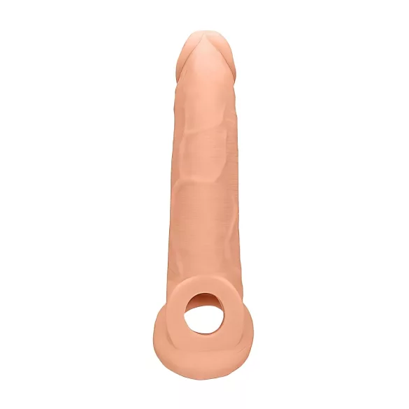 RealRock Penis Sleeve 9 - Penismanschette (21,5cm) - natur