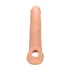 RealRock Penis Sleeve 9 - Penismanschette (21,5cm) - natur