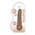 RealRock Penishülle 9 - dunkel natur, 21,5 cm