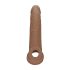 RealRock Penishülle 9 - Pénishülle (21,5 cm) - dunkel natur