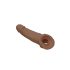 RealRock Penishülle 9 - Pénishülle (21,5 cm) - dunkel natur