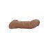 RealRock Penishülle 9 - Pénishülle (21,5 cm) - dunkel natur