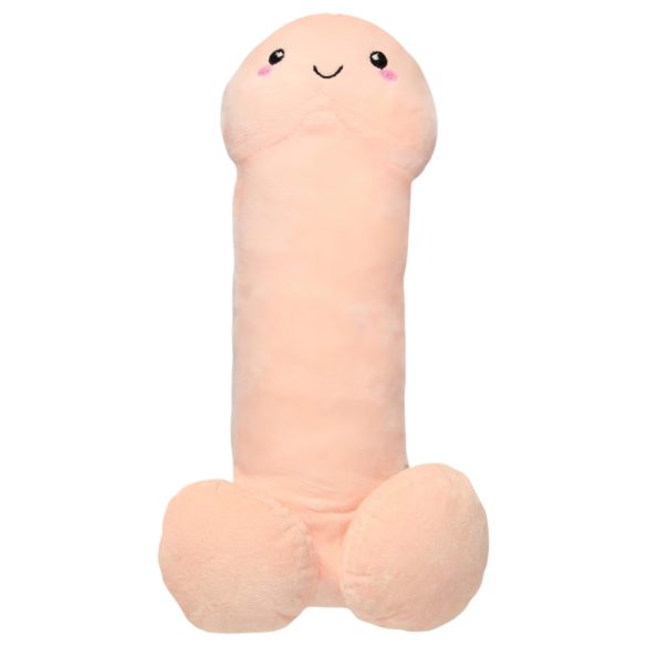 Kuschelbares Plüsch-Penis-Kissen - 60 cm (Natur)