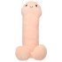 Kuschelbares Plüsch-Penis-Kissen - 60 cm (Natur)