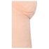 Kuschelbares Plüsch-Penis-Kissen - 60 cm (Natur)
