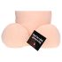 Kuschelbares Plüsch-Penis-Kissen - 60 cm (Natur)