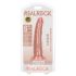 RealRock Slim - realistischer Dildo - 15,5 cm (natur)