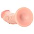 RealRock - Realistischer Saugnapf-Dildo - 15,5cm (natur)