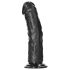 RealRock - Saugnapf-Dildo realistisch - 15,5cm (schwarz)