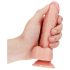 RealRock - Natürlicher Dildo mit Saugnapf 15,5cm