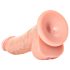 RealRock - Natürlicher Dildo mit Saugnapf 15,5cm