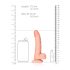 RealRock - Natürlicher Dildo mit Saugnapf 15,5cm