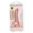 RealRock - Saugnapf-dildo, realistisch - 15,5cm (natur)