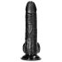 RealRock - Realistischer Dildo mit Saugnapf - 15,5 cm (Schwarz)