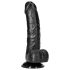 RealRock - Realistischer Dildo mit Saugnapf - 15,5 cm (Schwarz)