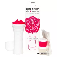 Clone-a-Pussy - Vulvaabdruck- und Manschettenset (Pink)