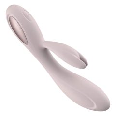   Raytech - Akkubetriebener, wasserfester Vibrator mit Klitorisarm (Pink)
