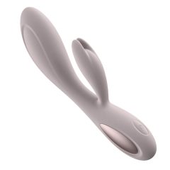   Raytech - Akkubetriebener, wasserfester Vibrator mit Klitorisarm (Pink)