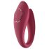 Raytech Rose - Akku, wasserdichter Partner-Vibrator (Rot)