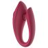 Raytech Rose - Akku, wasserdichter Partner-Vibrator (Rot)