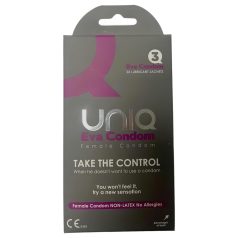 Uniq Eva - latexfreie Frauenkondome (3 Stk)