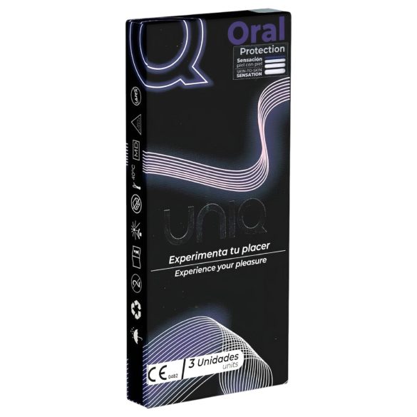 Uniq - Latexfreie Oralkondome (3 Stk.)