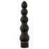 Black Magic 7 - fester Analkugeln-Vibrator (schwarz)