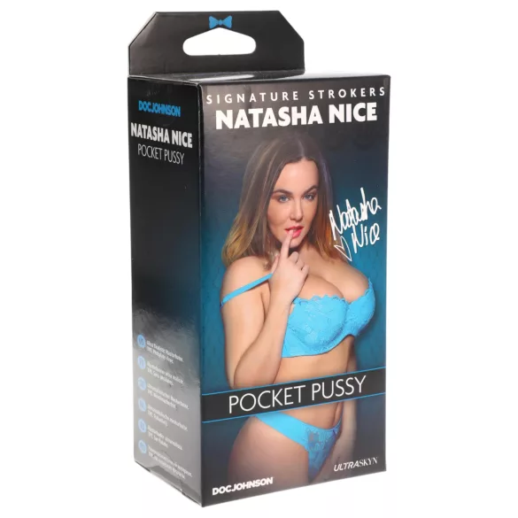 Doc Johnson Natasha Nice - realistische Ultraskyn-Kunstvagina (hautfarben)