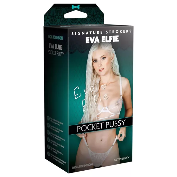 Doc Johnson Eva Elfie - lebensechtes Ultraskyn-Möse (natur)