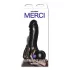 Doc Johnson The Perfect Cock - naturgetreuer Dildo (schwarz) - 19 cm