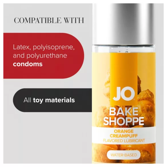 System JO Bake Shoppe - aromatisiertes Gleitgel, Windbeutel (60 ml)