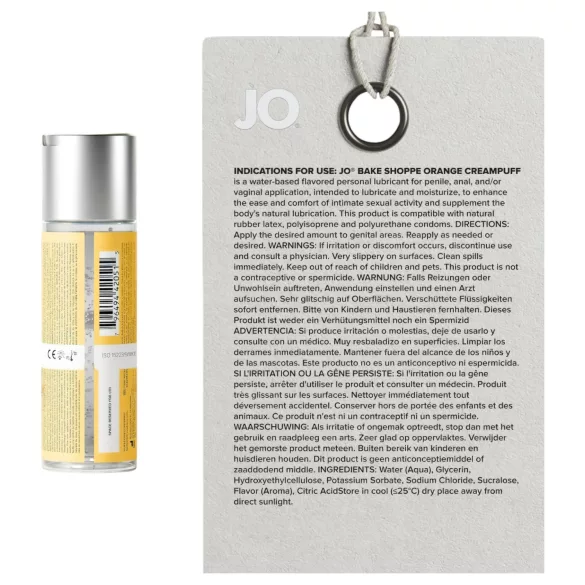 System JO Bake Shoppe - aromatisiertes Gleitgel, Windbeutel (60 ml)
