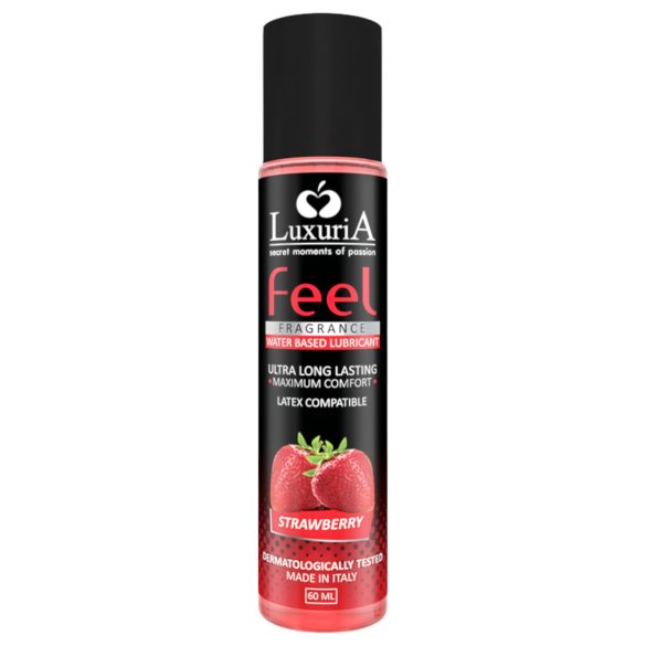 LuxuriA Feel Strawberry - Wassergleitmittel - Erdbeer (60 ml)