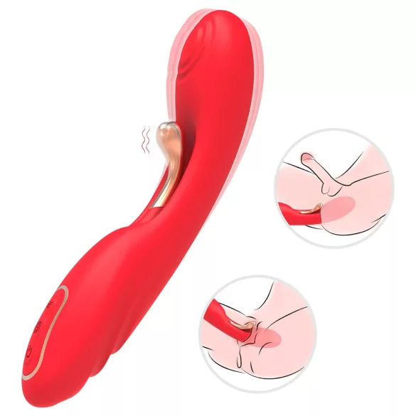 Bestoy - Zungen-G-Punkt-Vibrator (rot)