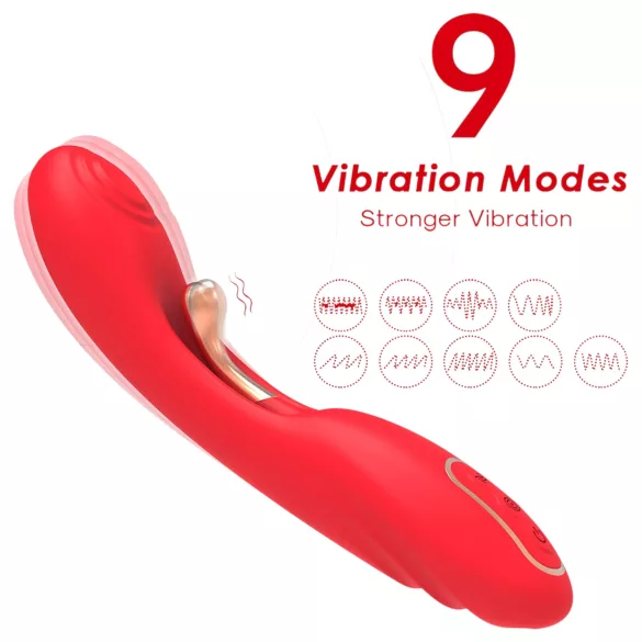 Bestoy - Zungen-G-Punkt-Vibrator (rot)